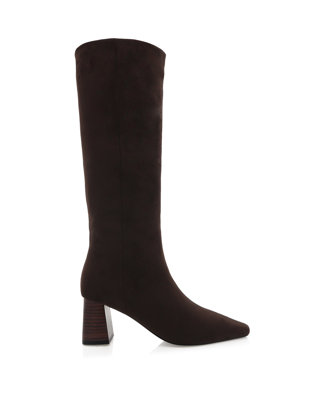 BILLINI FAYOLA HEEL BOOT - CACAO SUEDE
