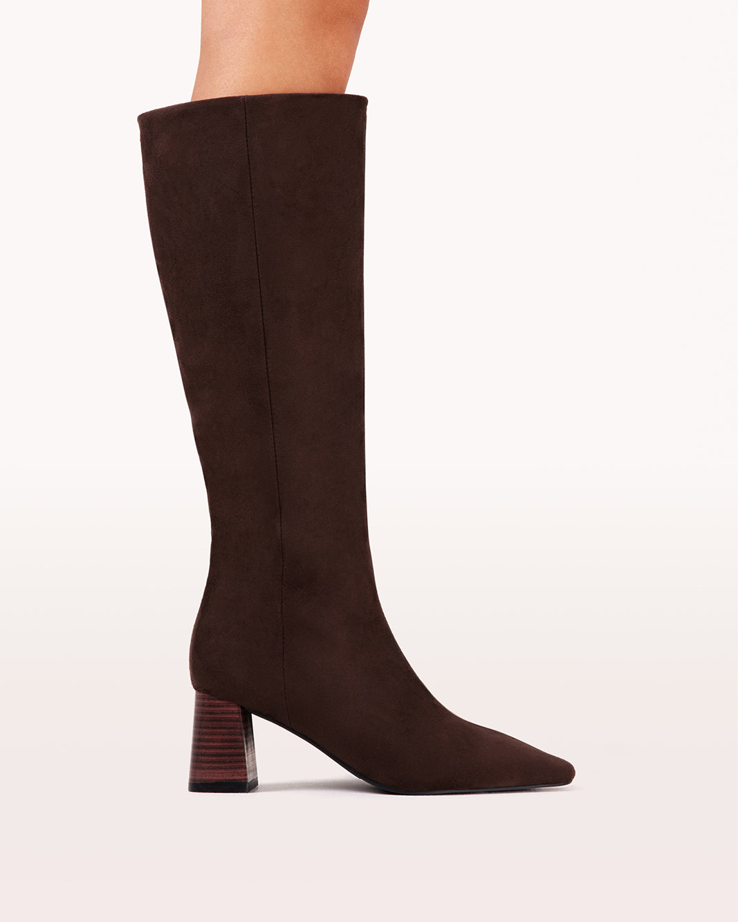 BILLINI FAYOLA HEEL BOOT - CACAO SUEDE