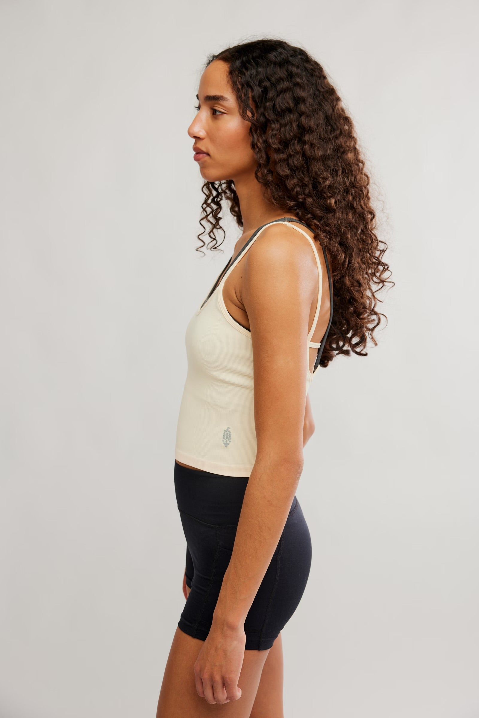 FREE PEOPLE ALL CLEAR COASTLINE CAMI - PINA COLADA COMBO