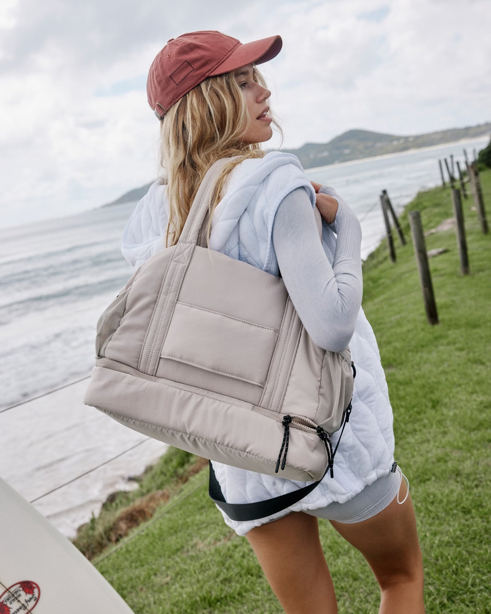 FREE PEOPLE MVP DUFFLE BAG - MINERAL