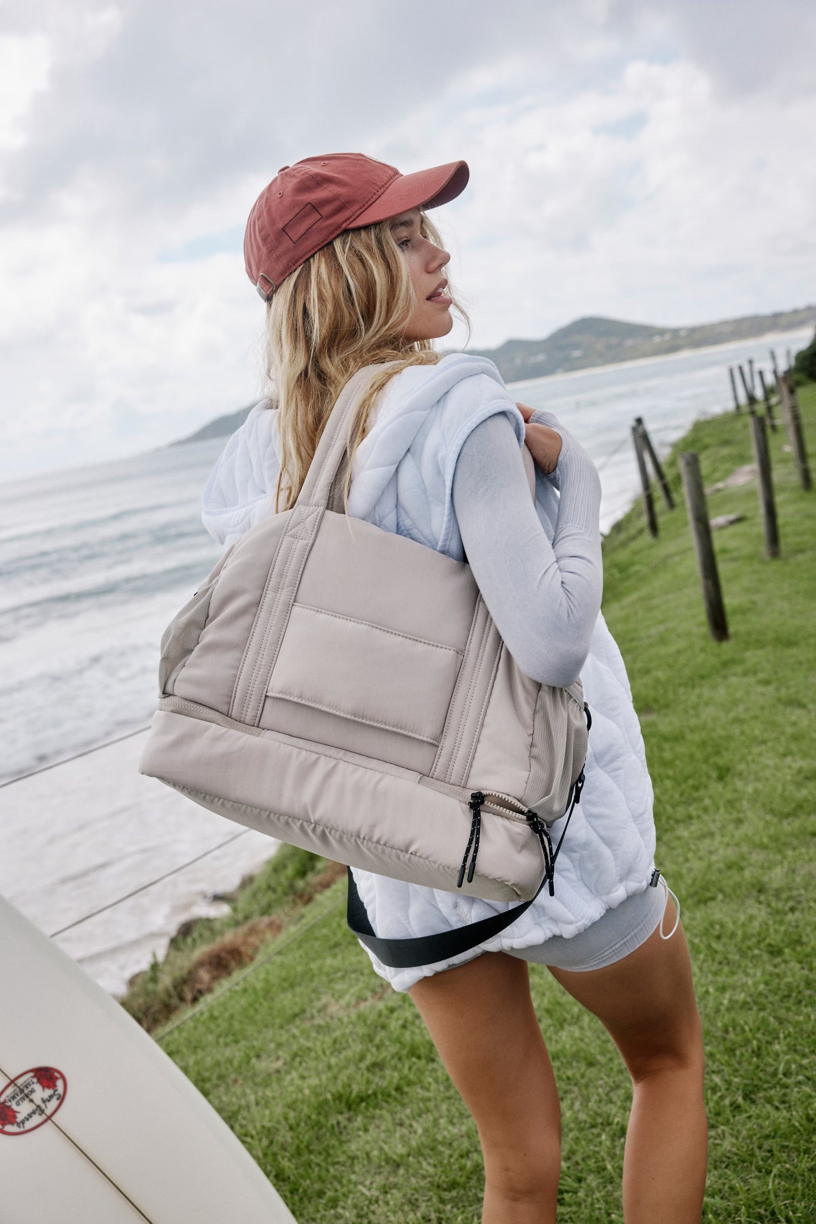 FREE PEOPLE MVP DUFFLE BAG - MINERAL