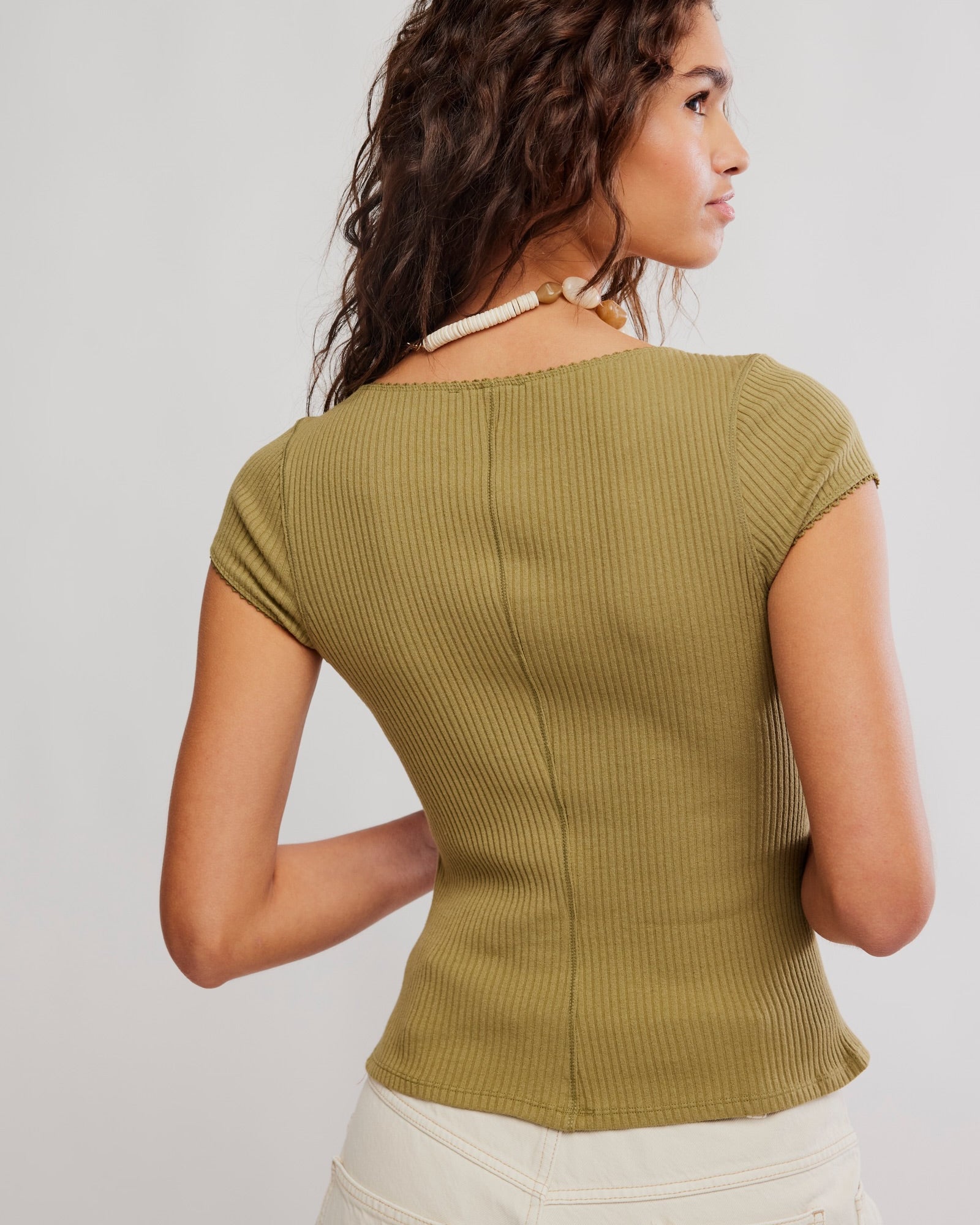 FREE PEOPLE MOST WANTED CARDI - GREEN