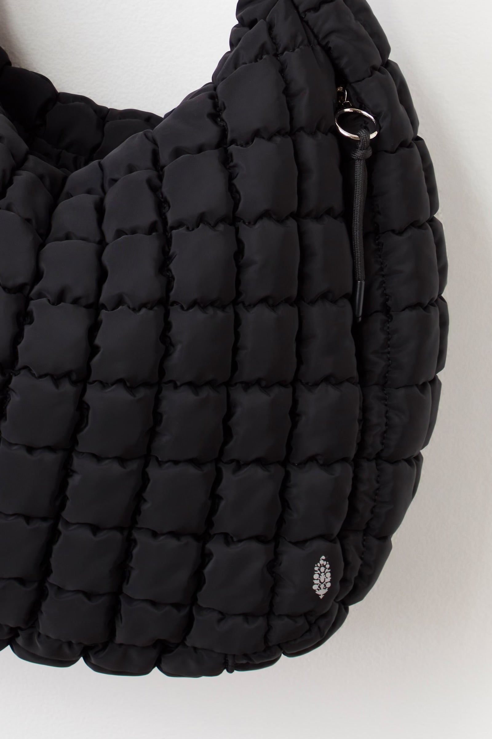 FREE PEOPLE CARR QUILTED BAG - BLACK
