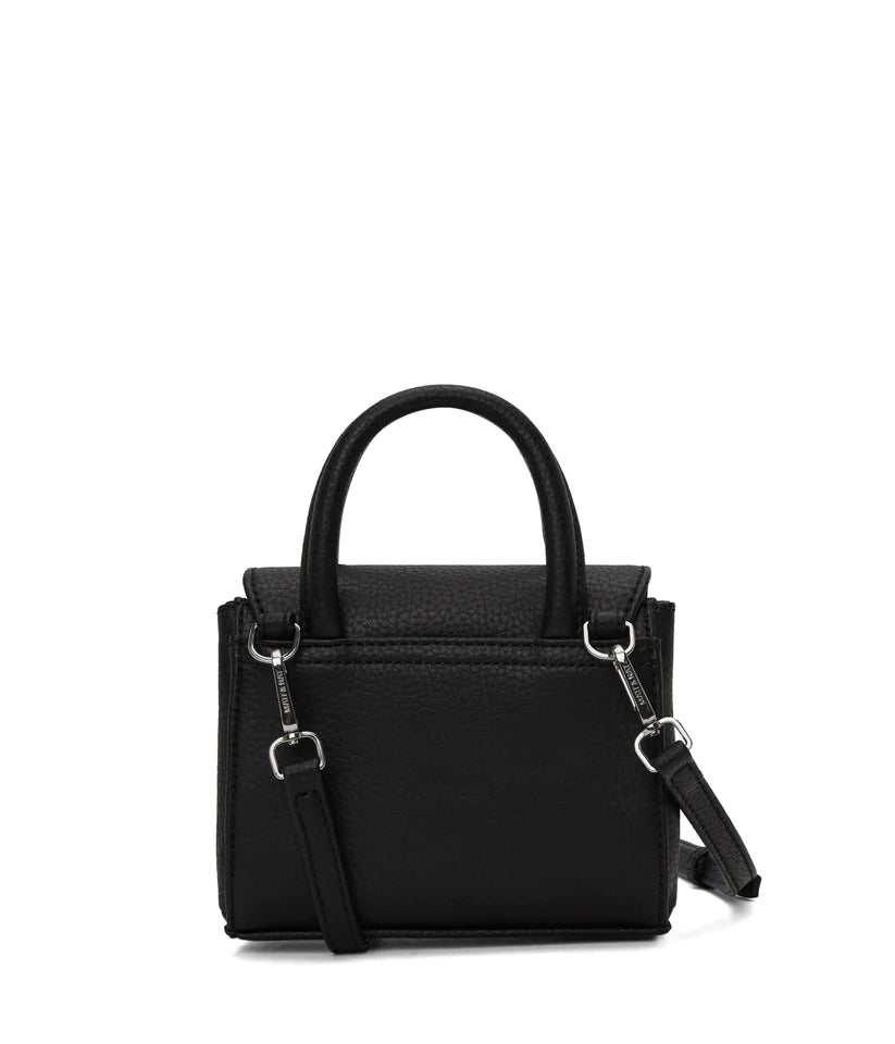 MATT + NAT ADEL MINI HANDBAG - BLACK