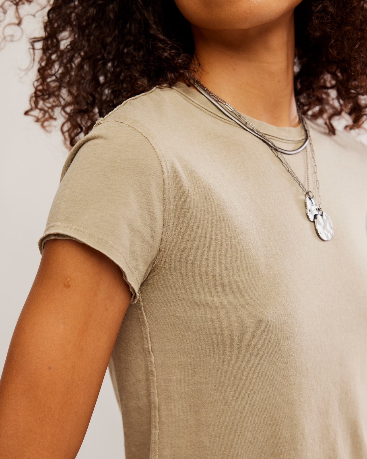 FREE PEOPLE NOVA TEE - CAIMAN