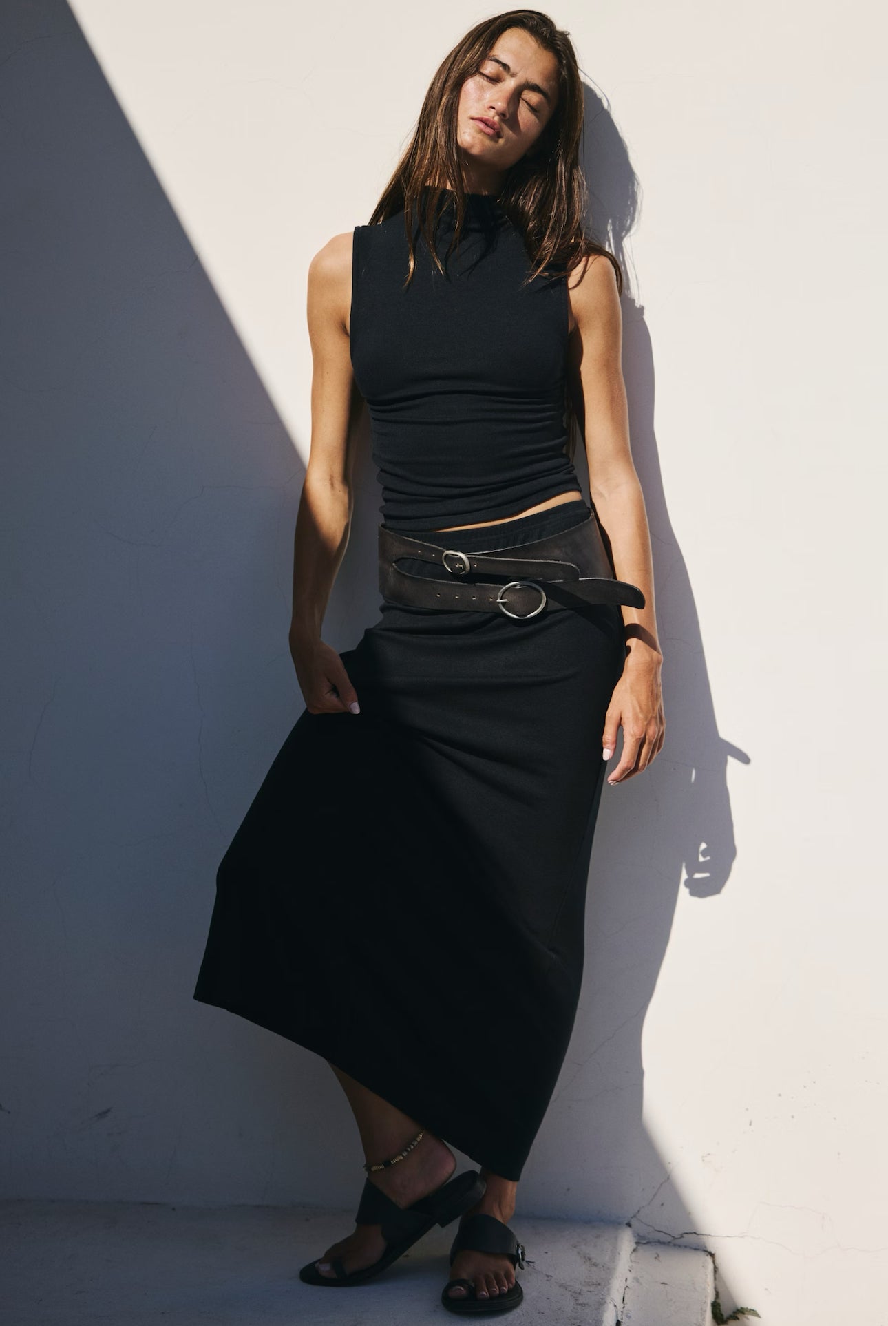 FREE PEOPLE ELLIE 2PC SET - BLACK