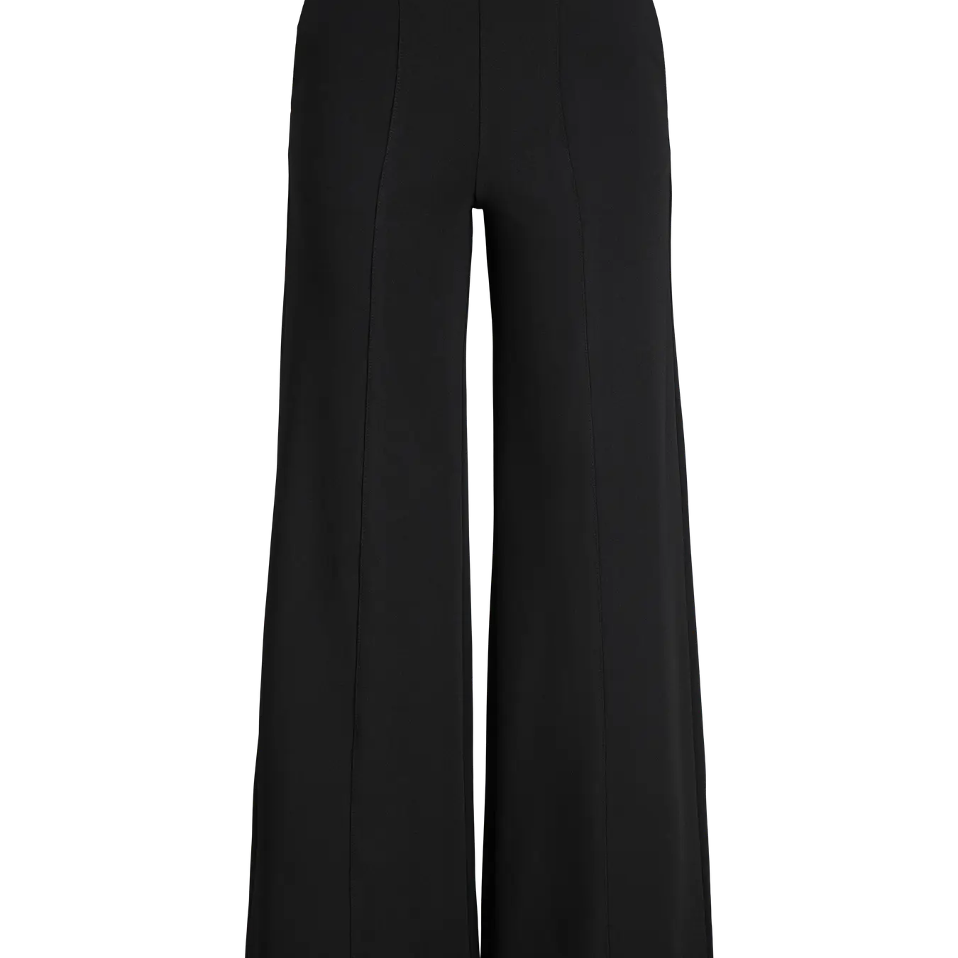 JJXX IDA WIDE HW PANTS - BLACK