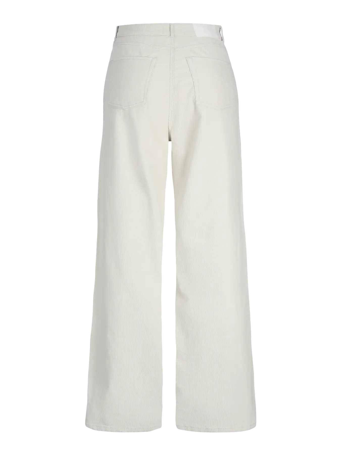 JJXX ZOE WIDE HW CORDUROY PANTS - BONE WHITE
