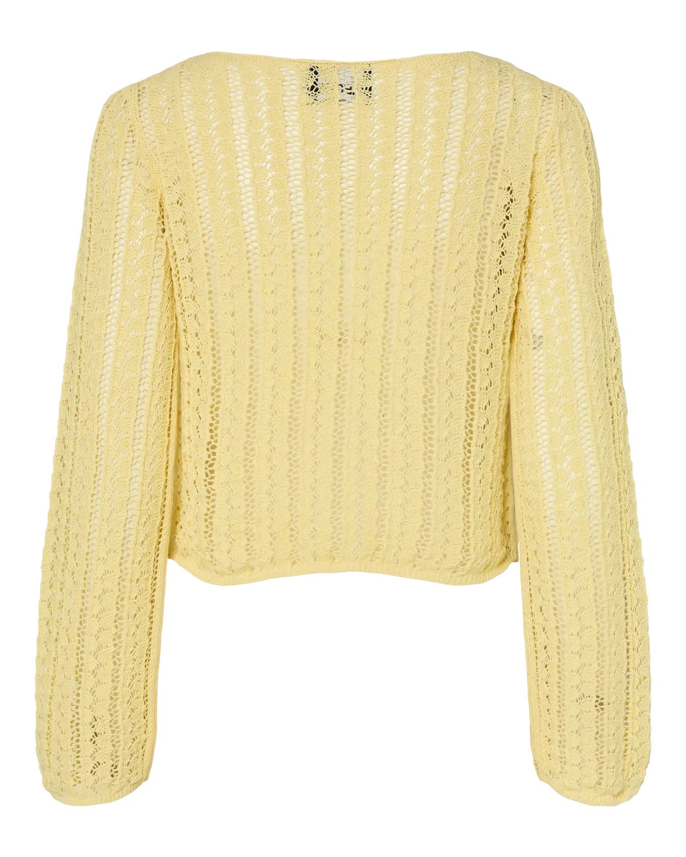 SIRI BOATNECK LS SHIRT - PALE BANANA