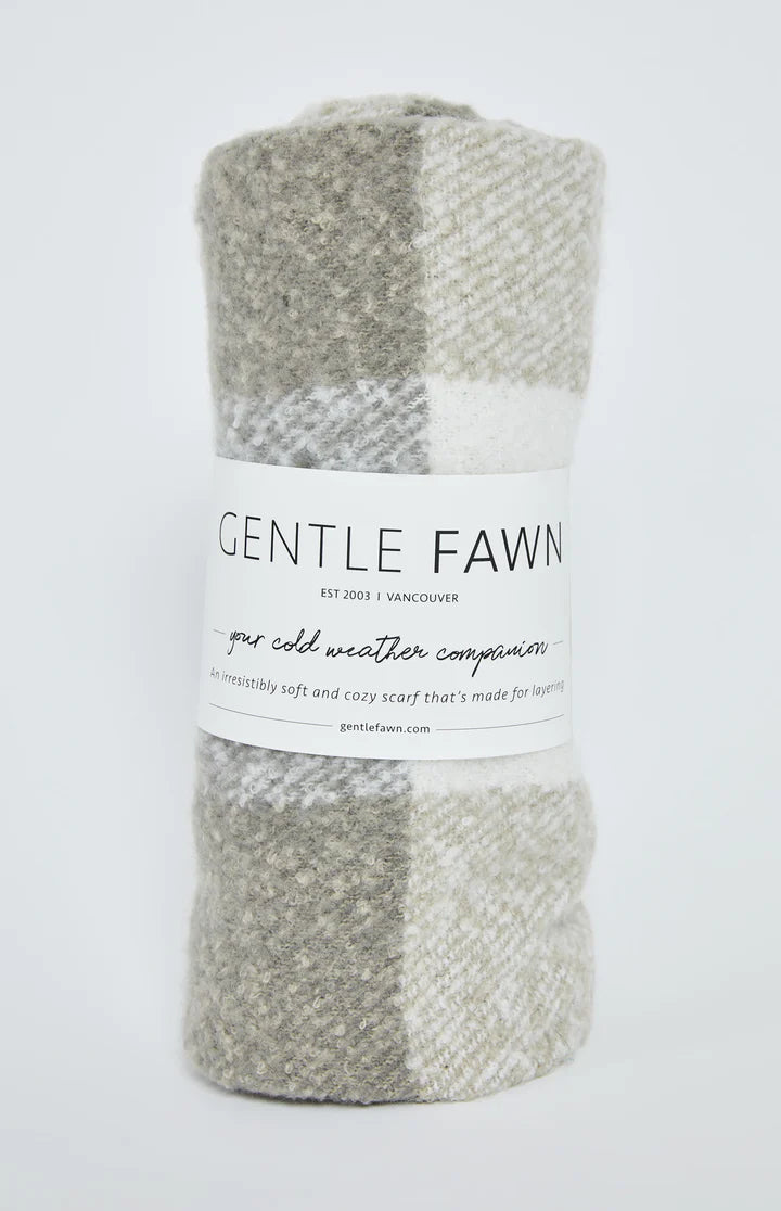 GENTLE FAWN JESSIE SCARF - SAGE PLAID