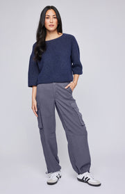 GENTLE FAWN AVERY CARGO PANTS - BLUE