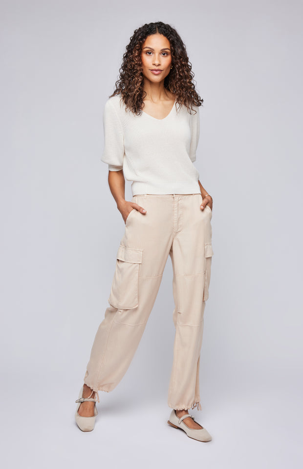 GENTLE FAWN AVERY CARGO PANTS - BONE