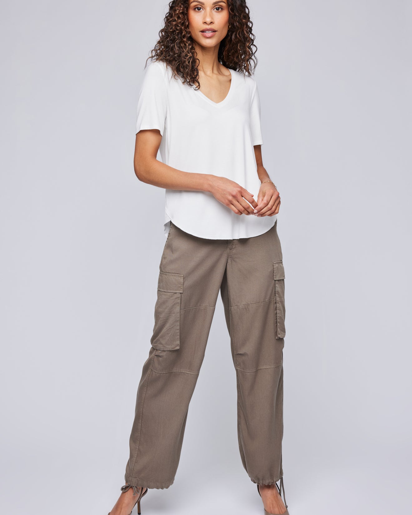 GENTLE FAWN AVERY CARGO PANTS - OLIVE - LAST SIZE XS