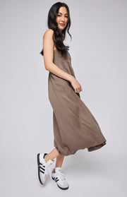 GENTLE FAWN JANE MIDI DRESS - OLIVE