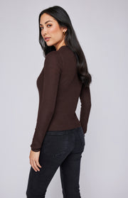 GENTLE FAWN OLYMPIA SHIRT - COGNAC