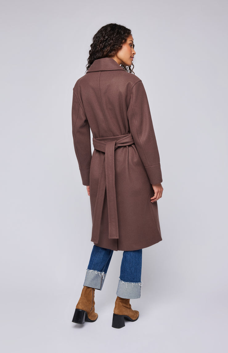 GENTLE FAWN BENNET COAT - JAVA - LAST SIZE XS