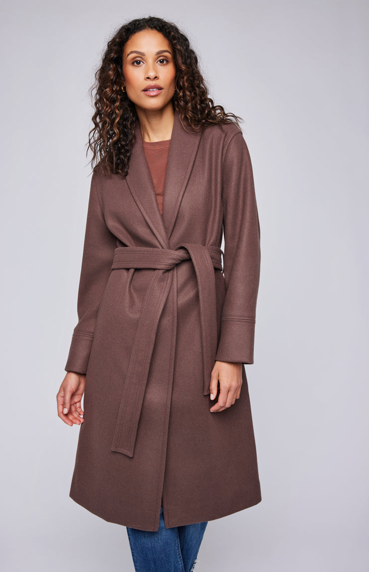 GENTLE FAWN BENNET COAT - JAVA - LAST SIZE XS