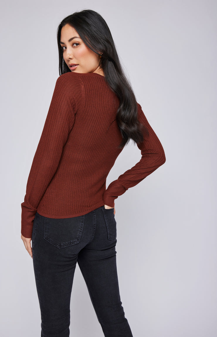 GENTLE FAWN ABIGAIL LONG SLEEVE - CINNAMON - LAST SIZE XS