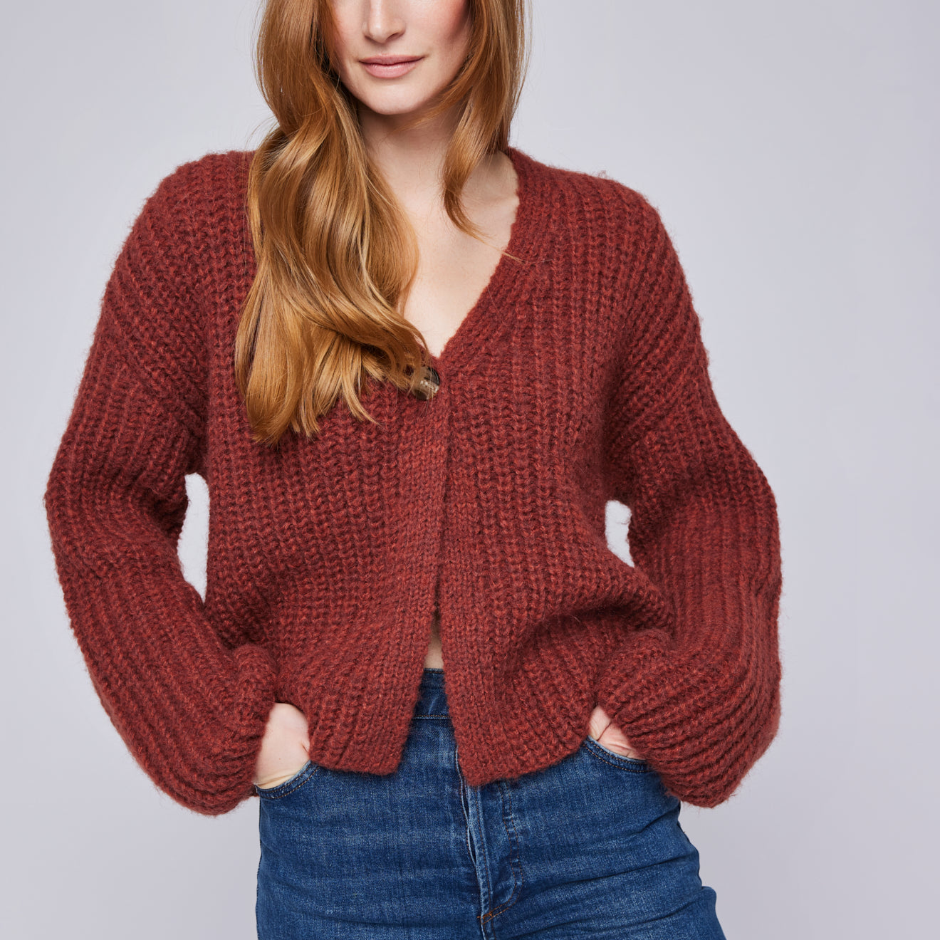 GENTLE FAWN ILENE CARDIGAN - HEATHER CINNAMON