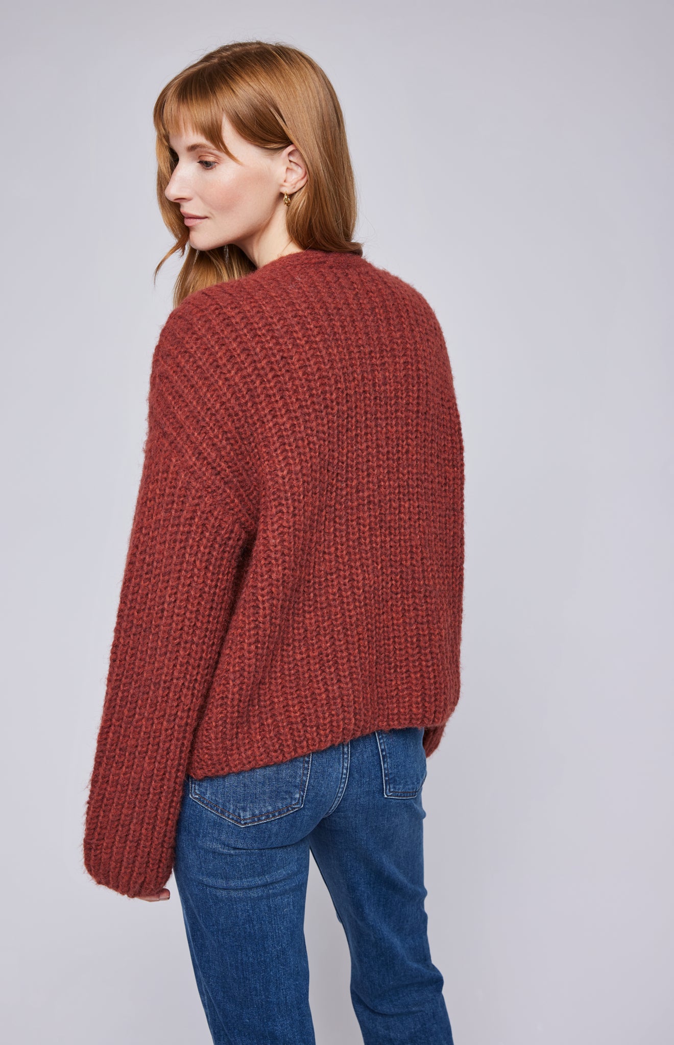 GENTLE FAWN ILENE CARDIGAN - HEATHER CINNAMON