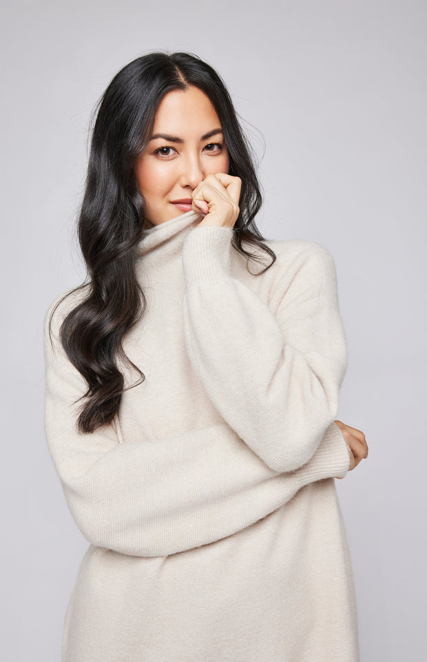 GENTLE FAWN JONES LONG PULLOVER - HEATHER BONE