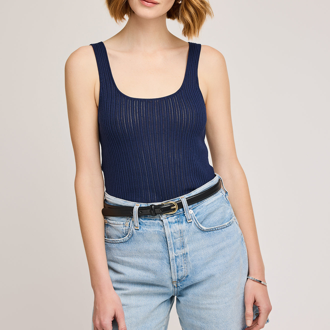 GENTLE FAWN GALA TANK - NAVY