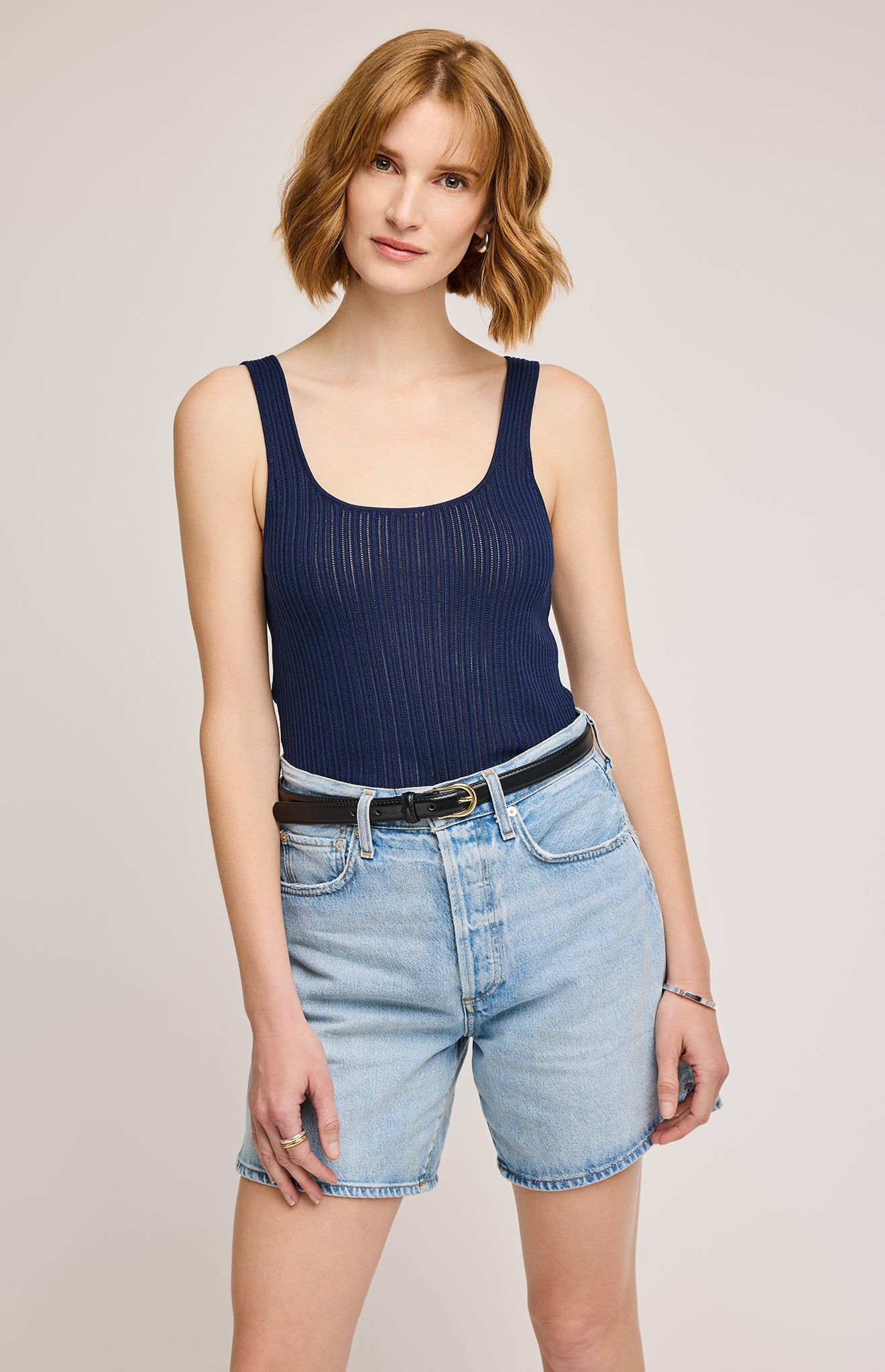 GENTLE FAWN GALA TANK - NAVY