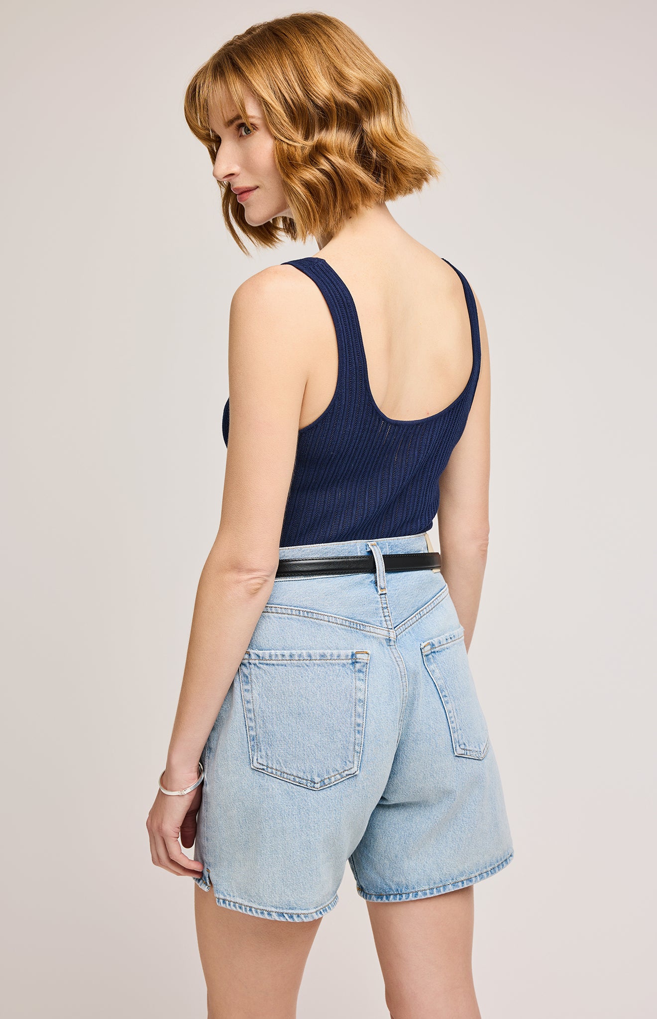 GENTLE FAWN GALA TANK - NAVY
