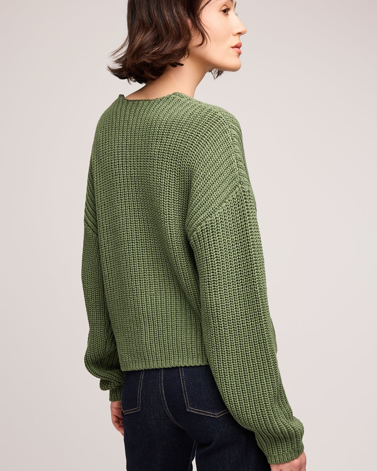 GENTLE FAWN SPENCER SWEATER - IVY