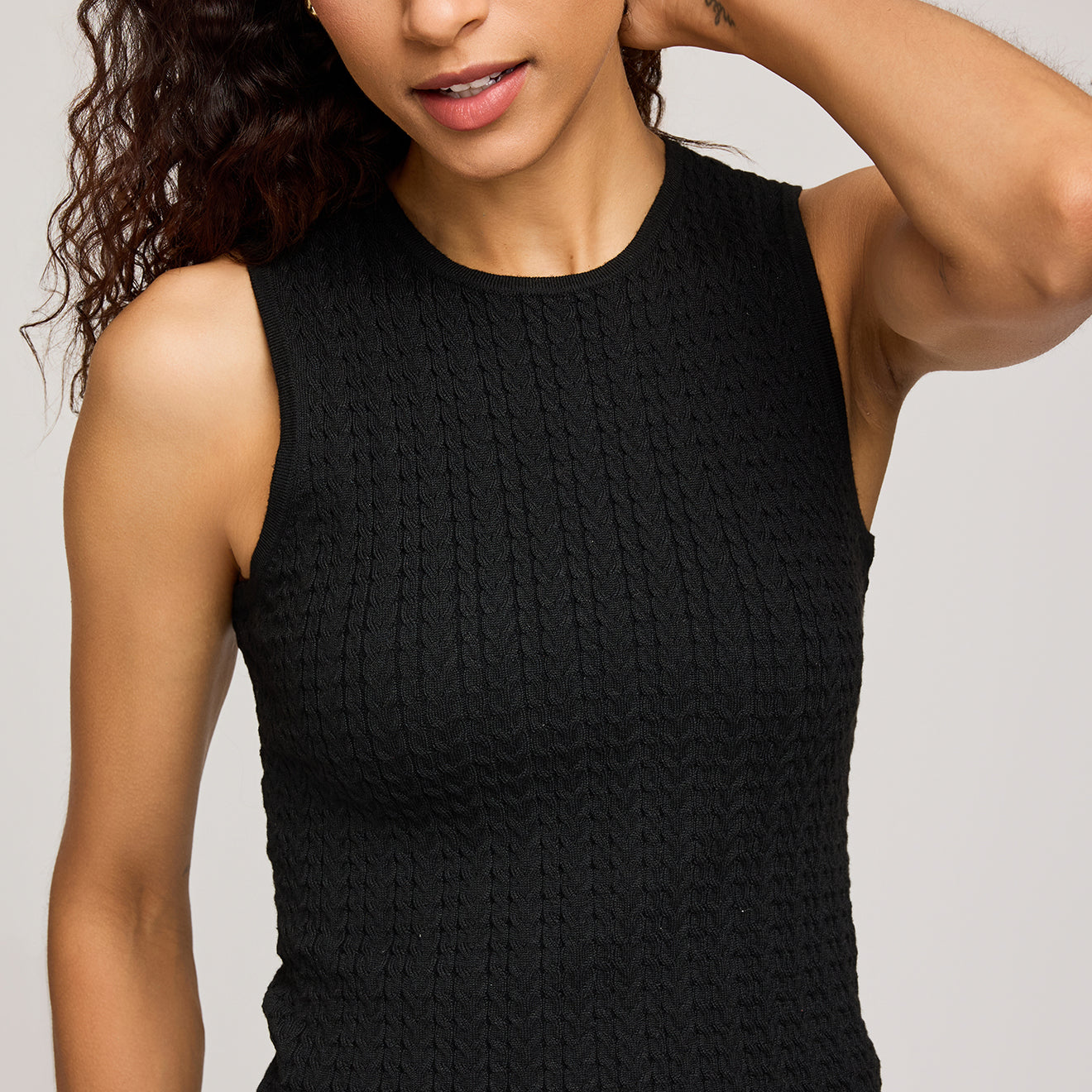 GENTLE FAWN SKYE TANK - BLACK