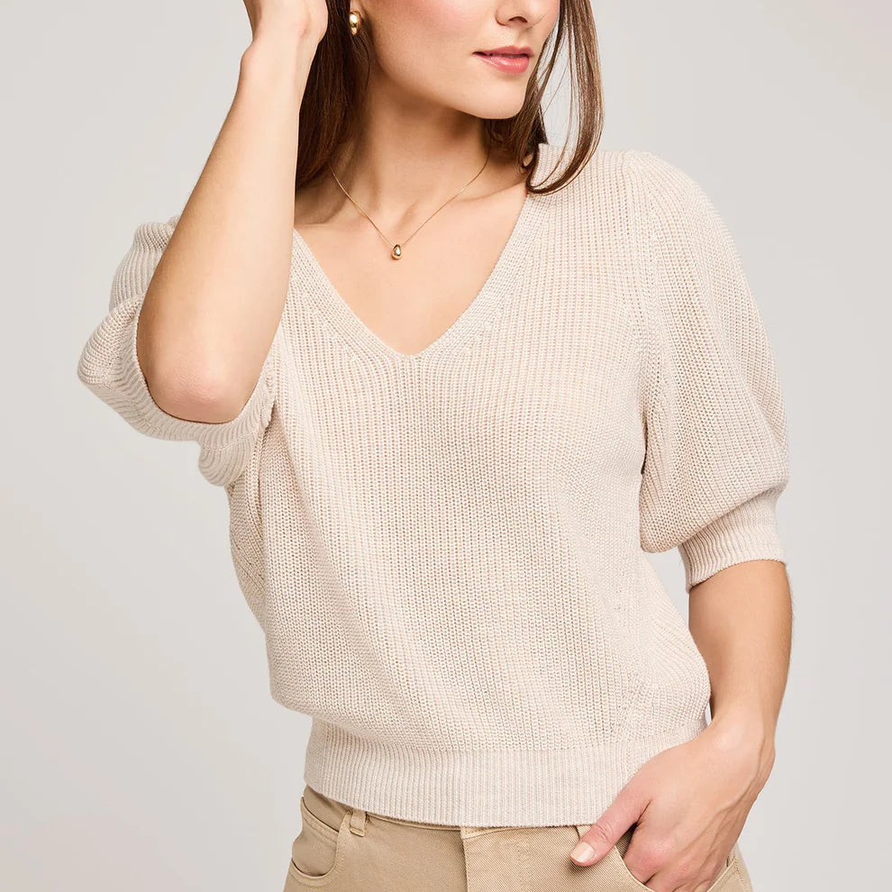 GENTLE FAWN PHOEBE PULLOVER - HEATHER OATMEAL