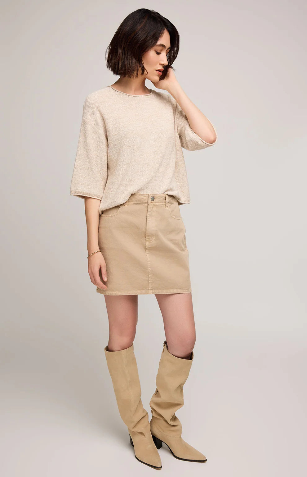 GENTLE FAWN THEA SKIRT - TAN
