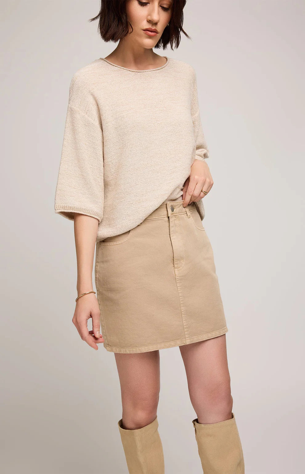 GENTLE FAWN THEA SKIRT - TAN