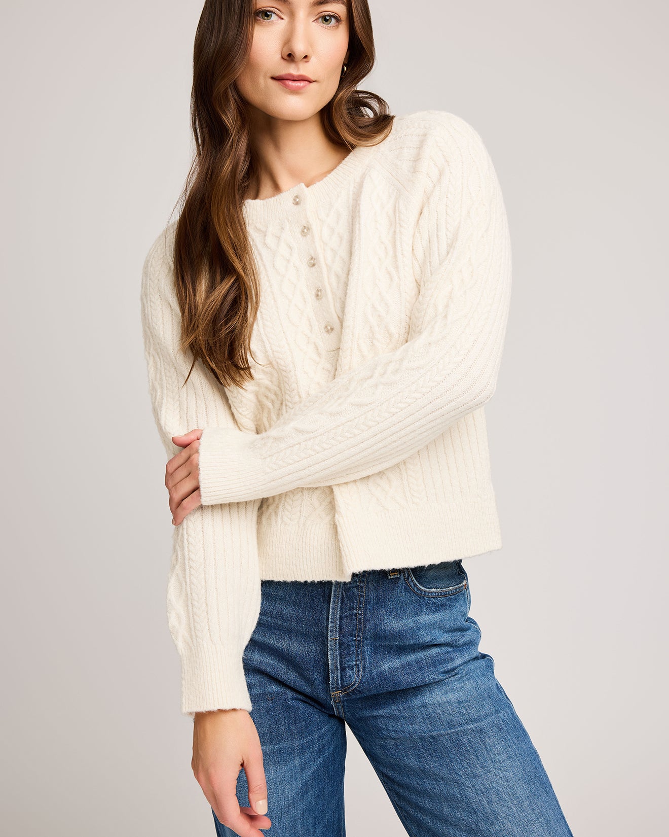 GENTLE FAWN ASPEN SWEATER - CREAM