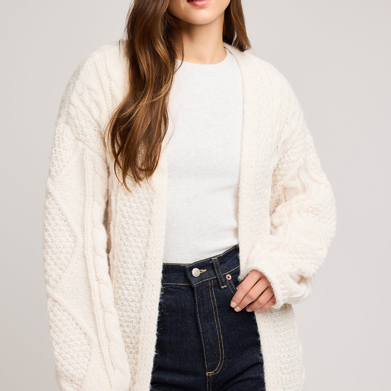 GENTLE FAWN BETTY CARDIGAN - CREAM