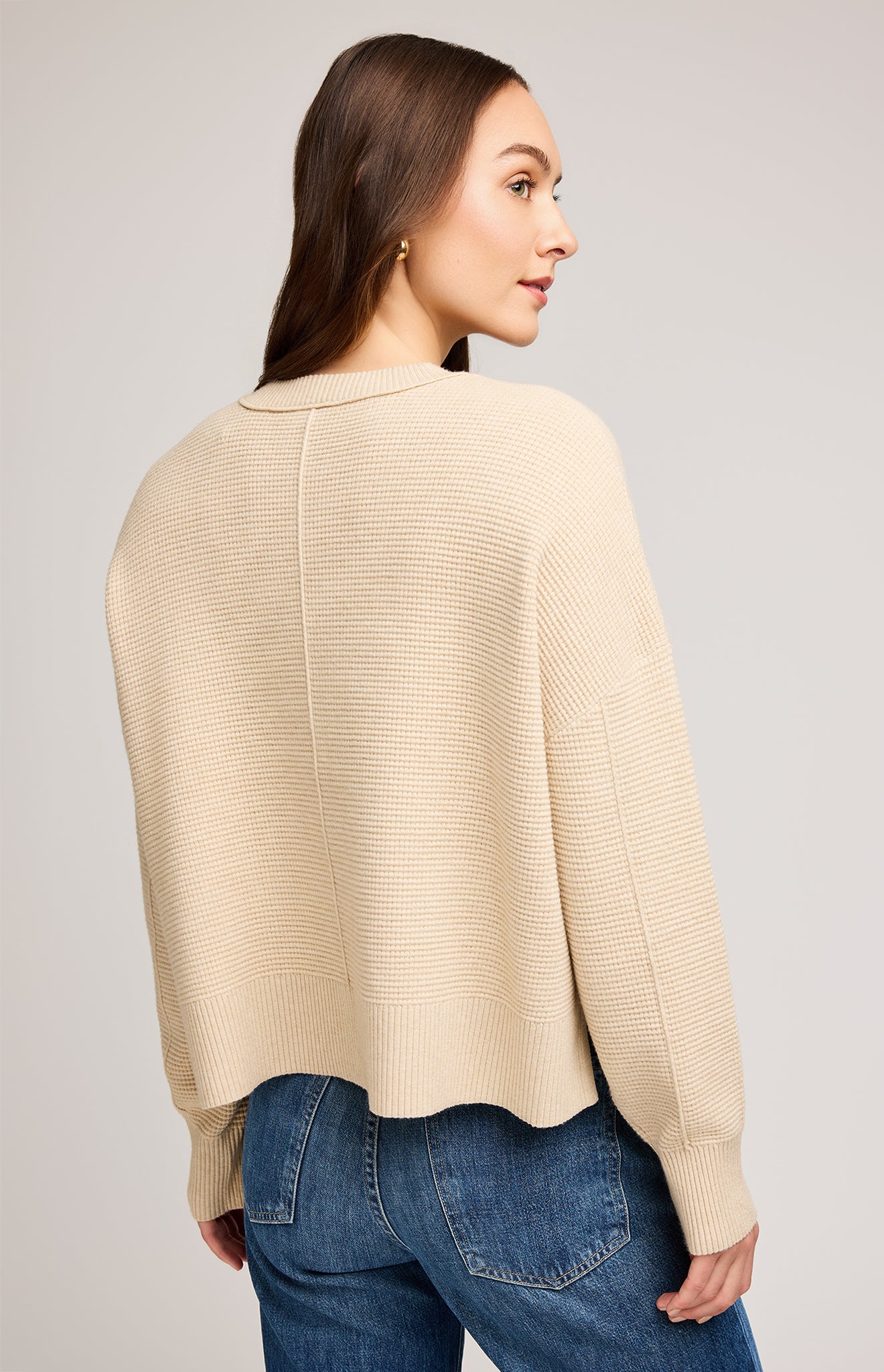 GENTLE FAWN AXEL PULLOVER - HEATHER SANDSTONE