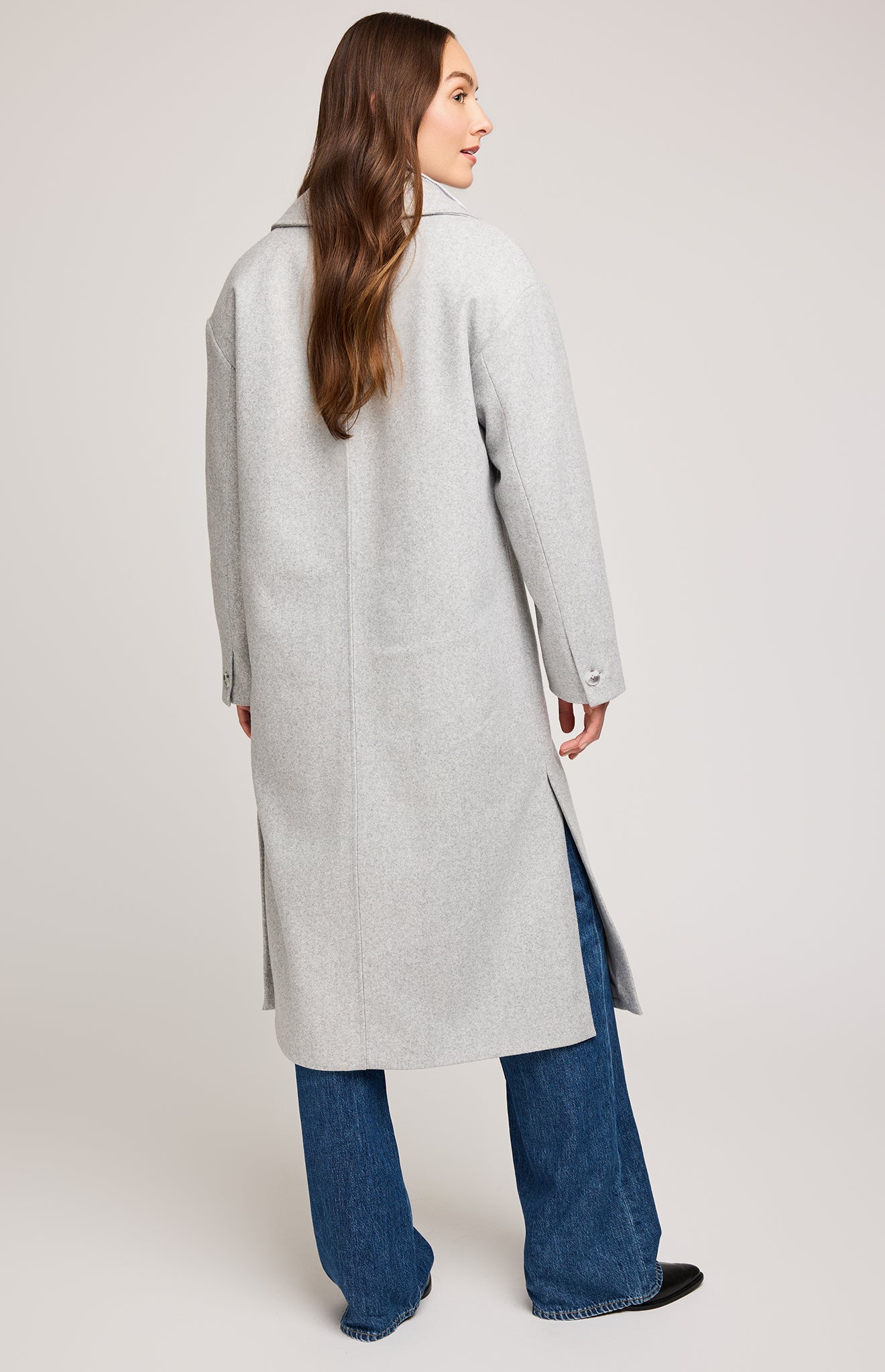GENTLE FAWN AGATHA COAT - HEATHER GREY