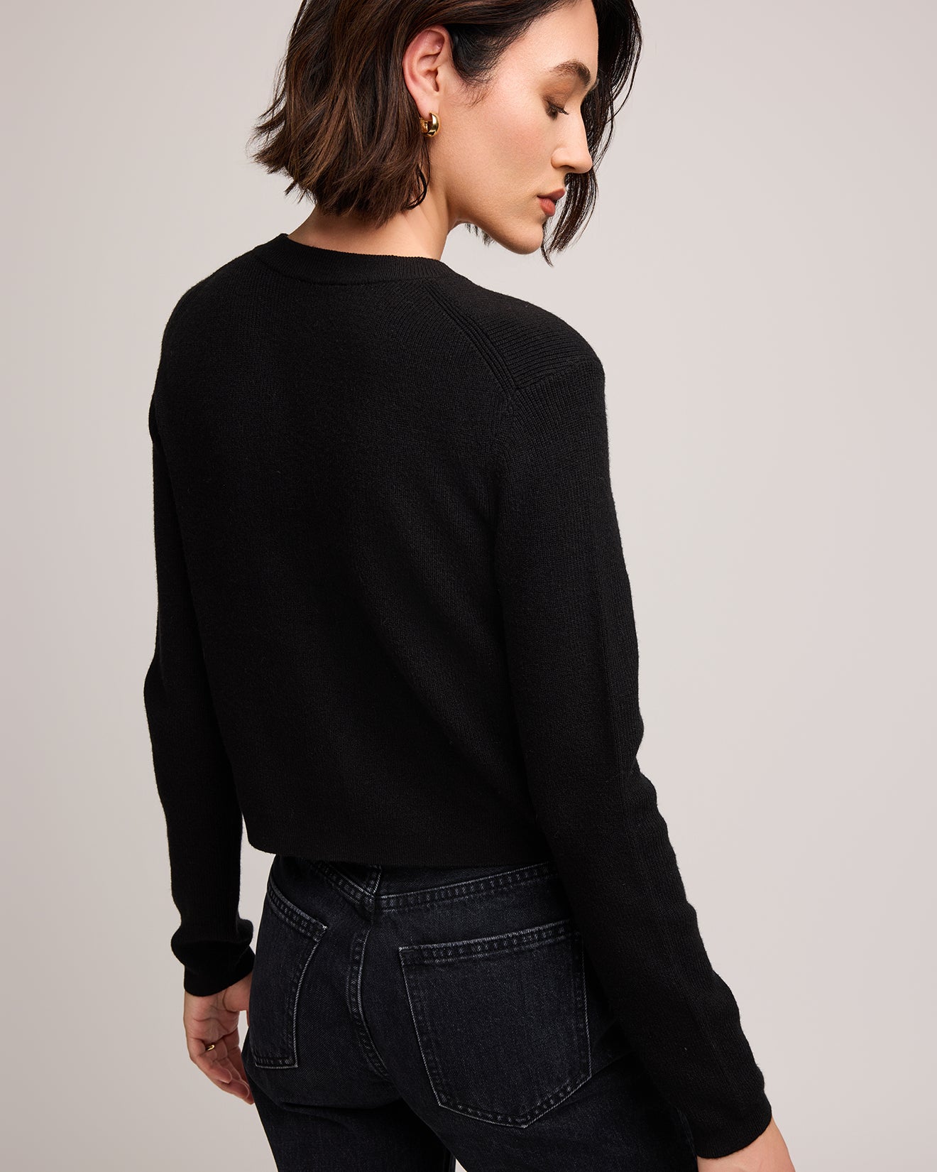 GENTLE FAWN MIRABELLA CARDIGAN - BLACK