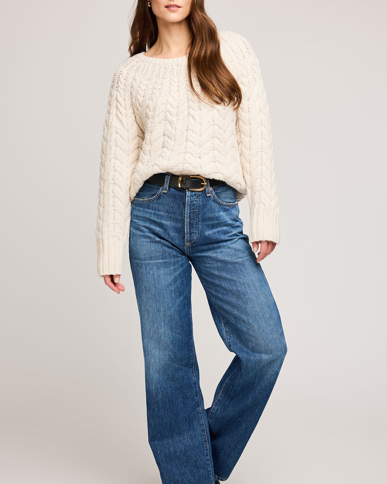 GENTLE FAWN LORENZO SWEATER - CREAM