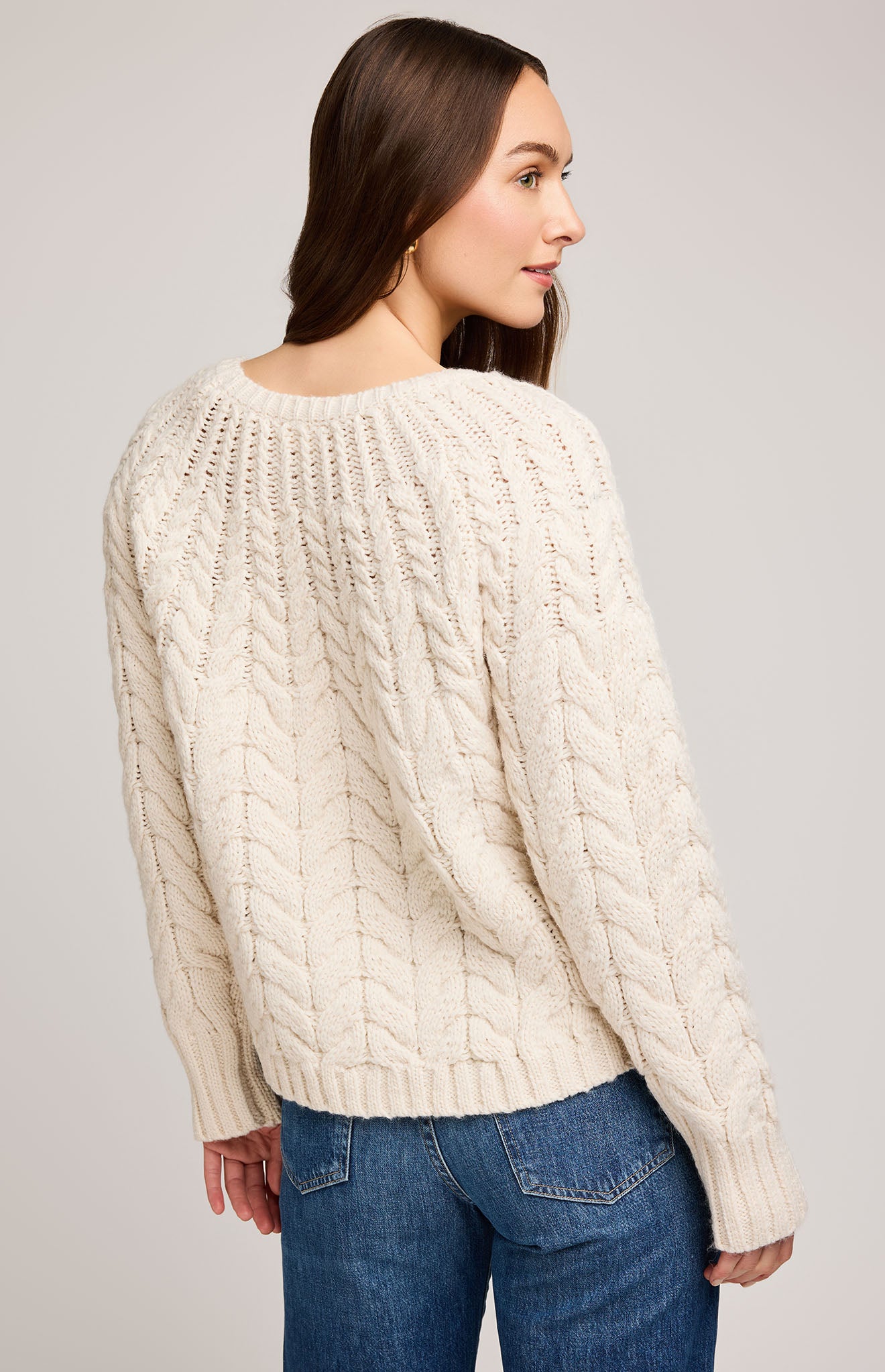 GENTLE FAWN LORENZO SWEATER - CREAM