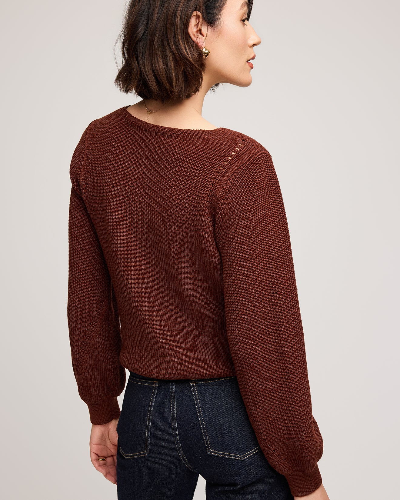 GENTLE FAWN HAILEY PULLOVER - MAHOGANY