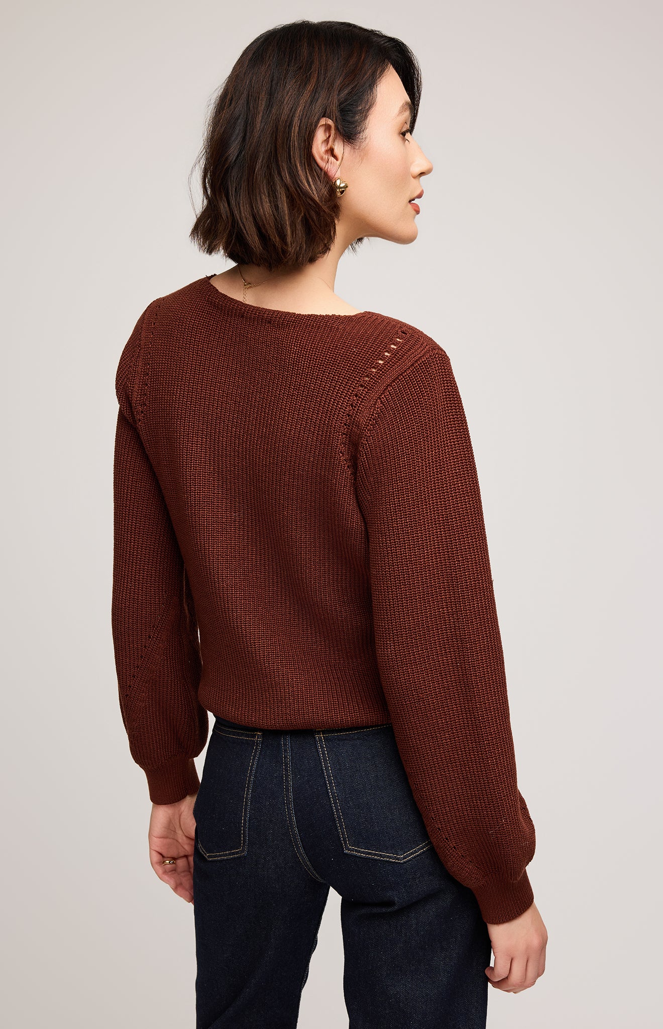 GENTLE FAWN HAILEY PULLOVER - MAHOGANY
