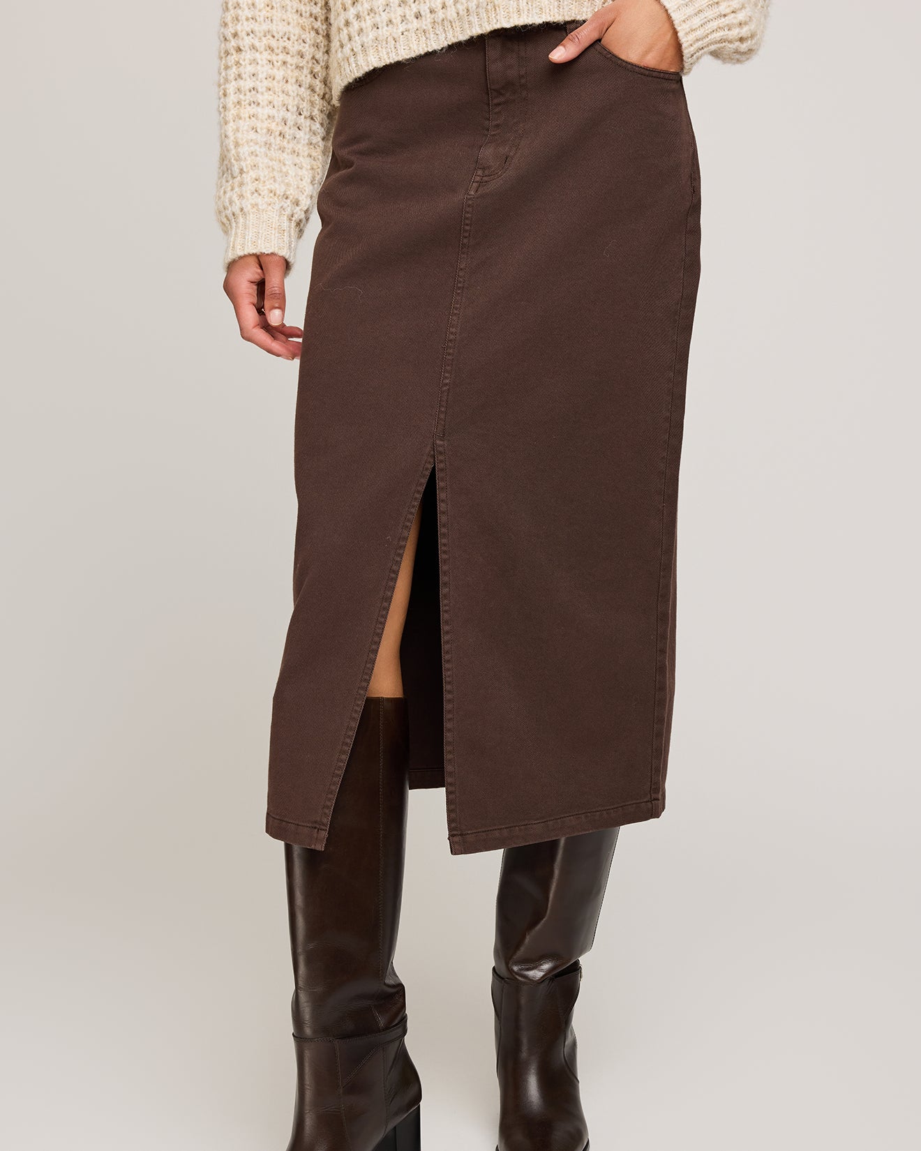 GENTLE FAWN GEORGIA MIDI  SKIRT - JAVA