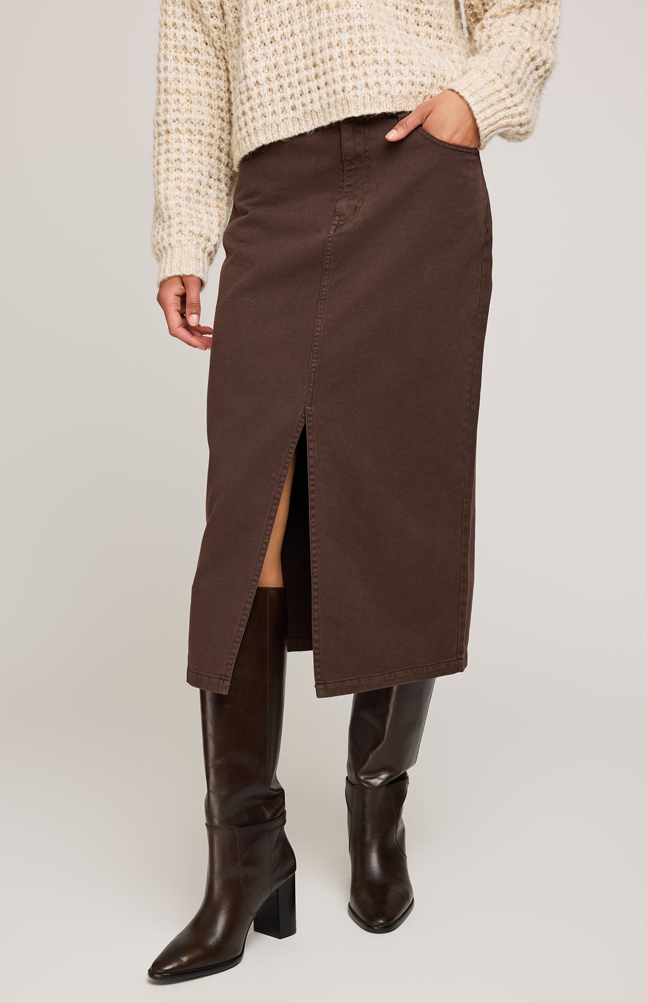 GENTLE FAWN GEORGIA MIDI  SKIRT - JAVA