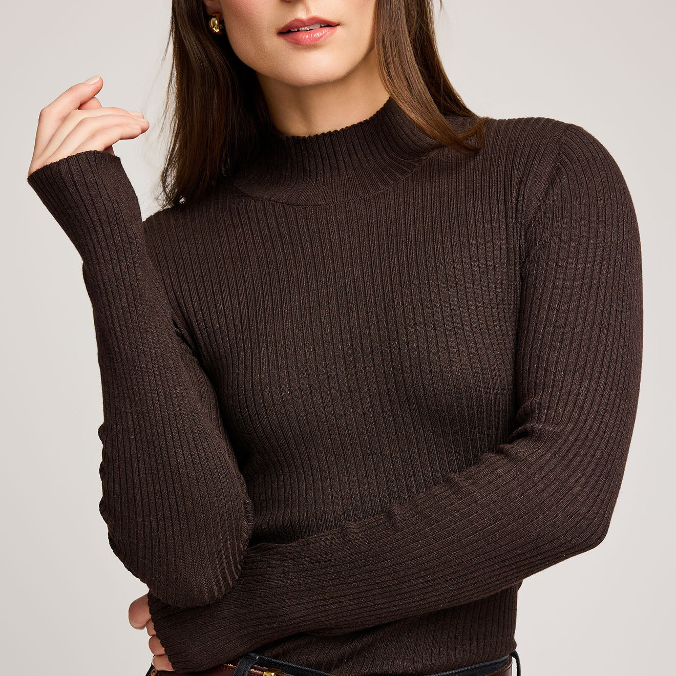 GENTLE FAWN ARLEN SWEATER - HEATHER DARKWOOD