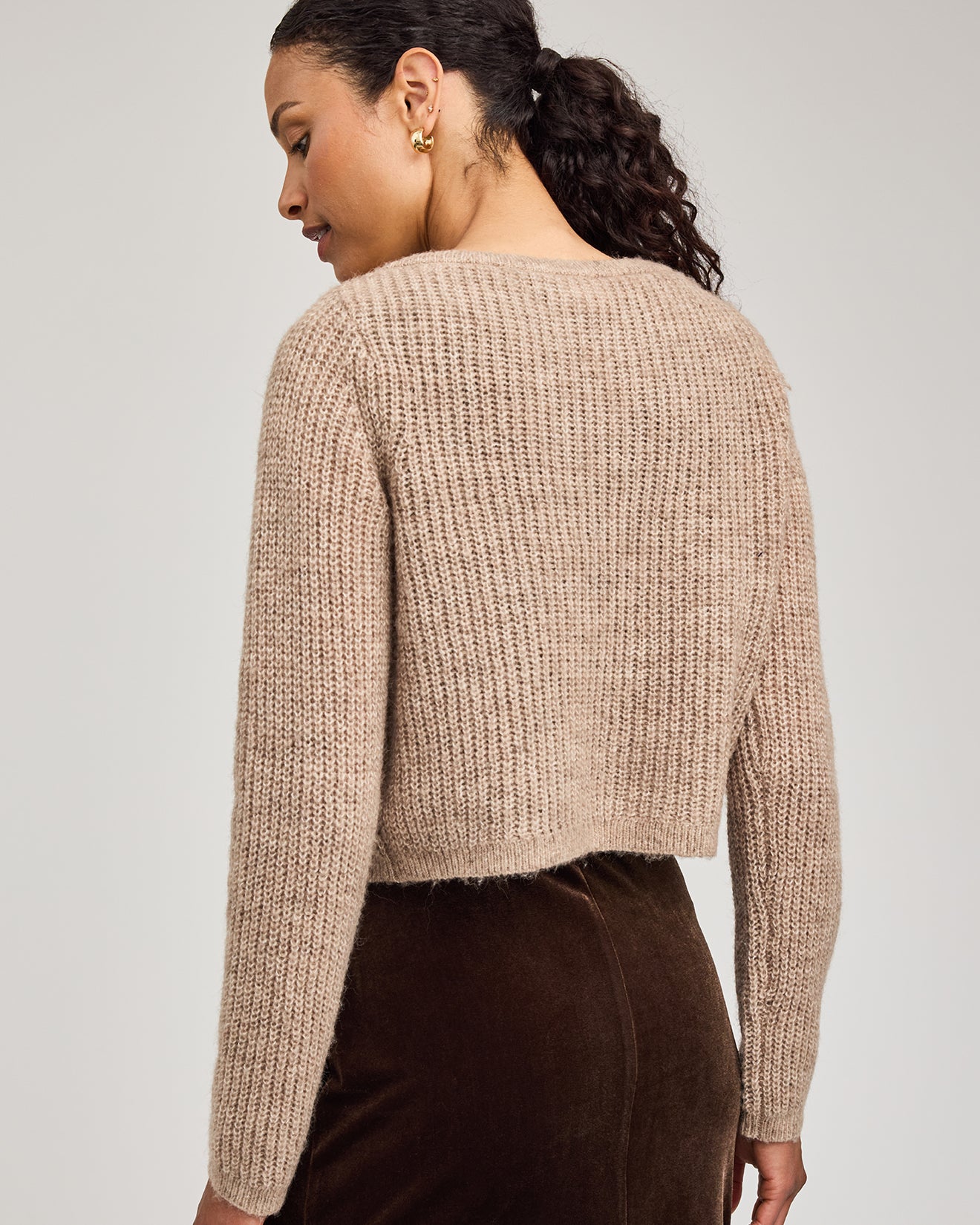 GENTLE FAWN SHAYLA TIE CARDIGAN - HEATHER DOE