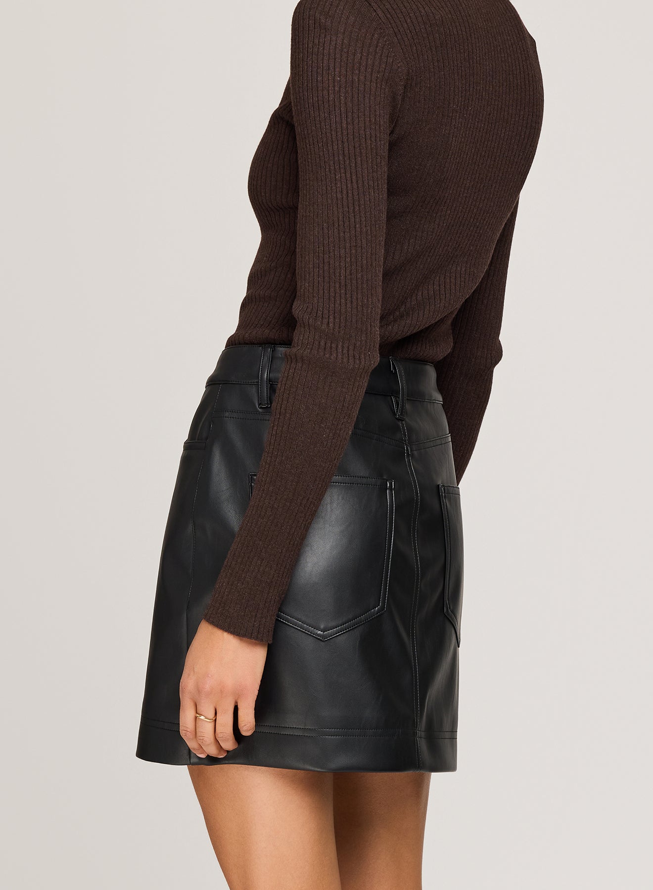 GENTLE FAWN JUSTINE SKIRT - BLACK