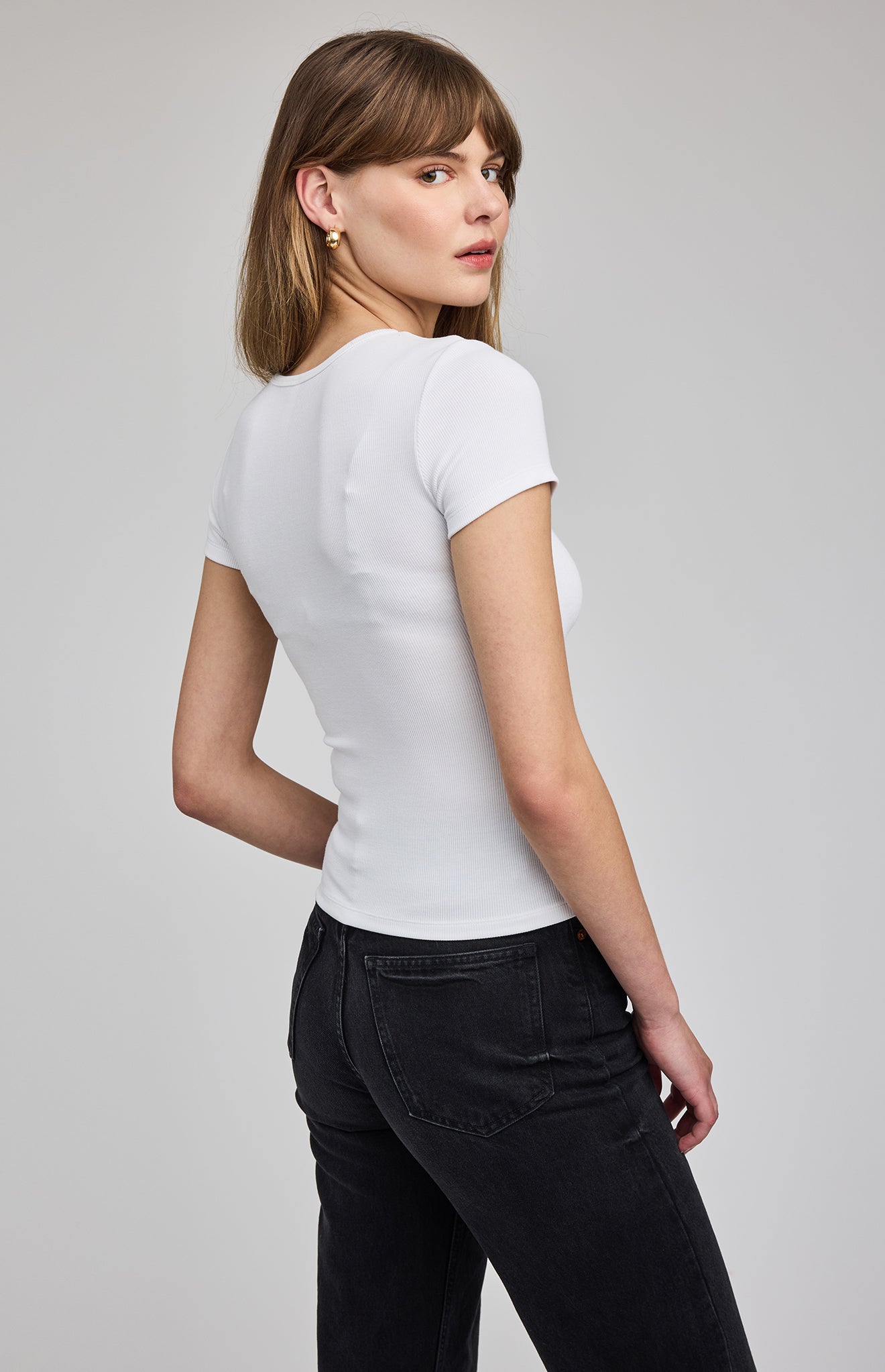 GENTLE FAWN REAGAN BASIC TEE - WHITE