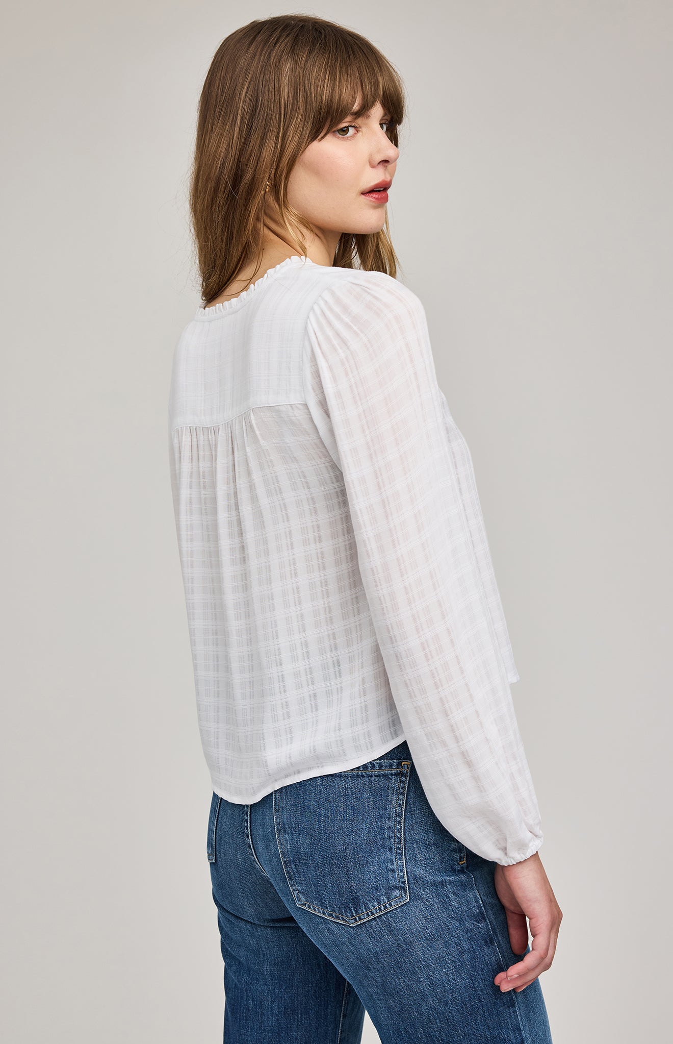 GENTLE FAWN VANESSA BLOUSE - WHITE
