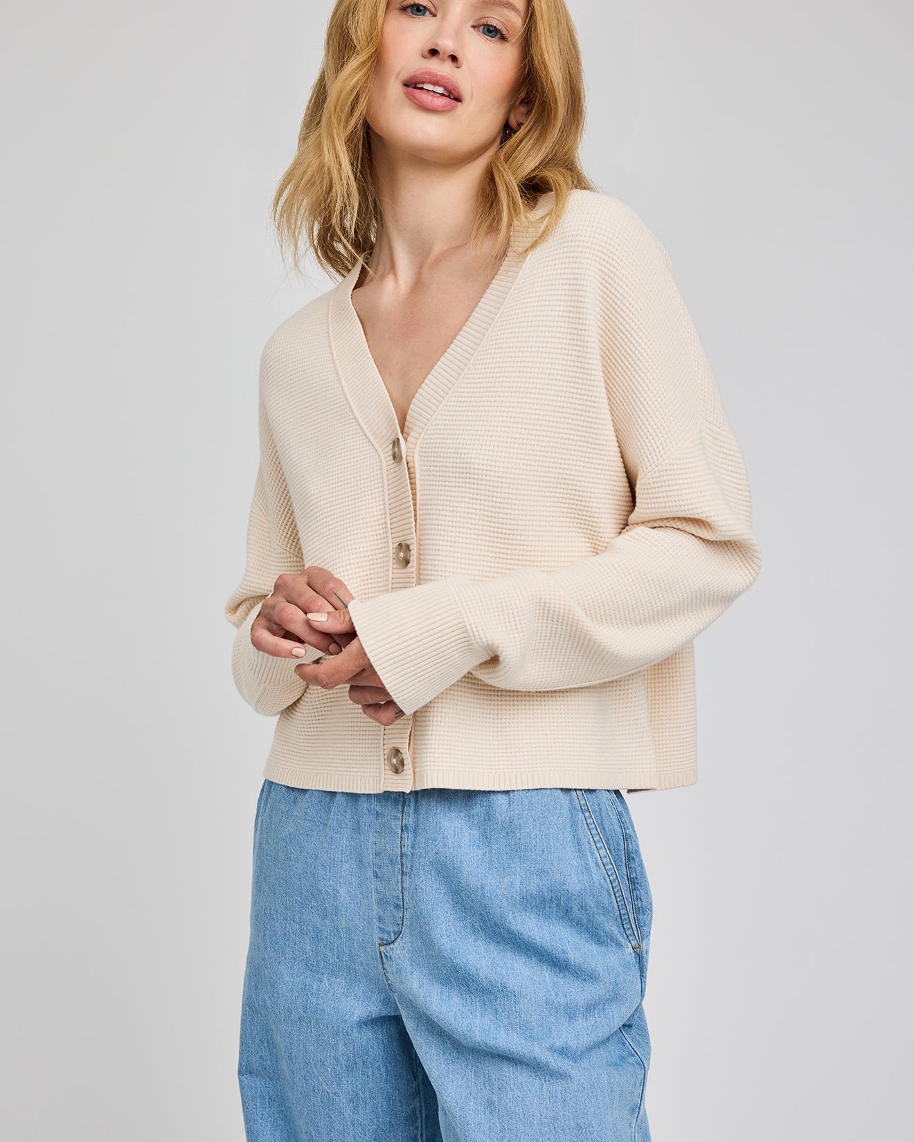 GENTLE FAWN JOYCE CARDIGAN - CREAM